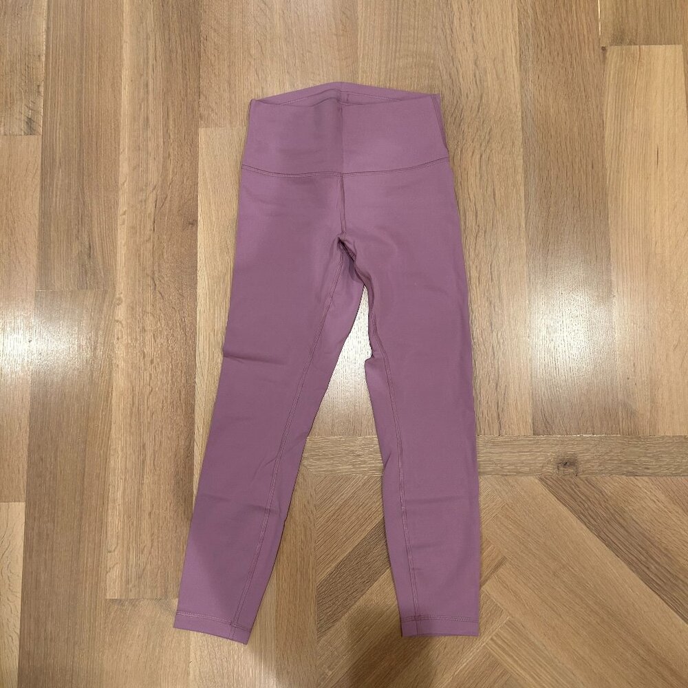 NEW Lululemon Wunder Under 25” FLUX Wisteria Purple Size 8 - Picture 4 of 6